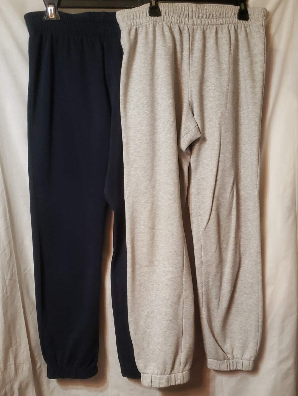 George Boys Navy Blue and Heather Gray Sweatpants Joggers